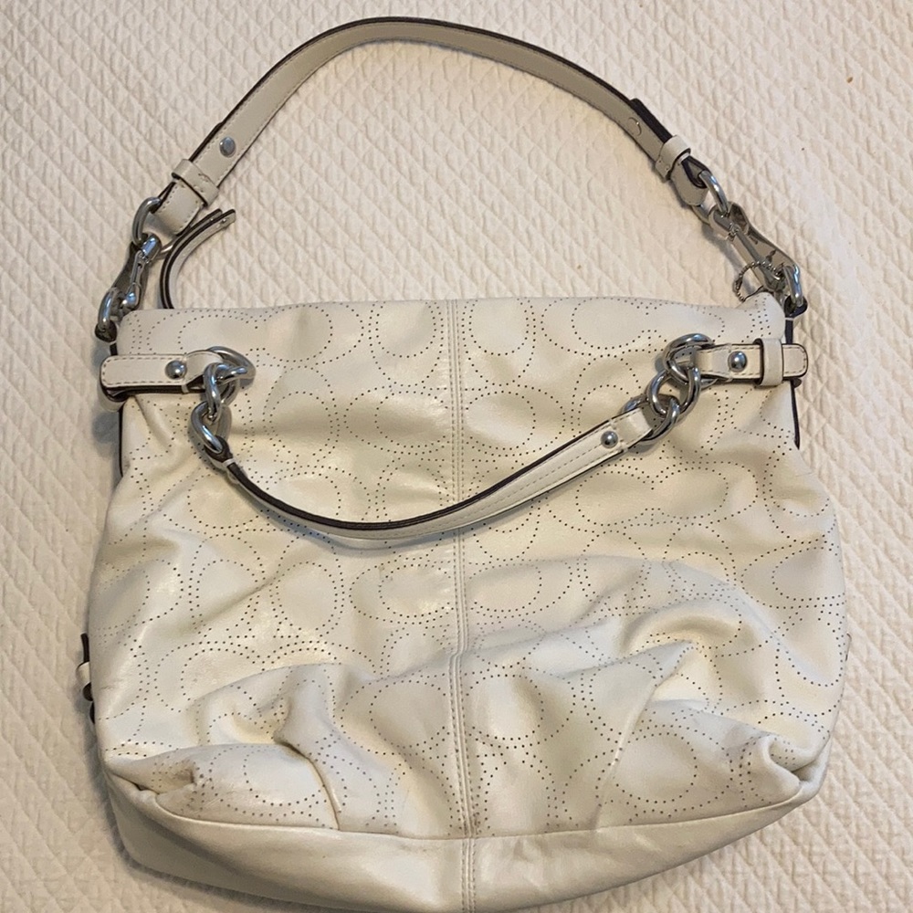 Vintage Coach Leather Bag